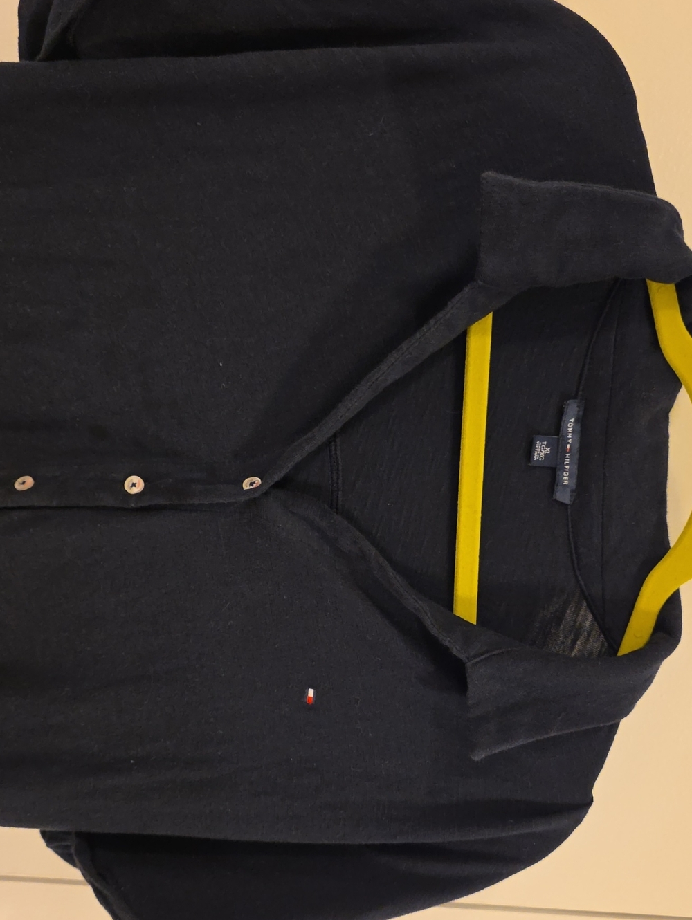 Tommy Hilfiger Navy Polo Tiered Midi Dress - Picture 4 of 7
